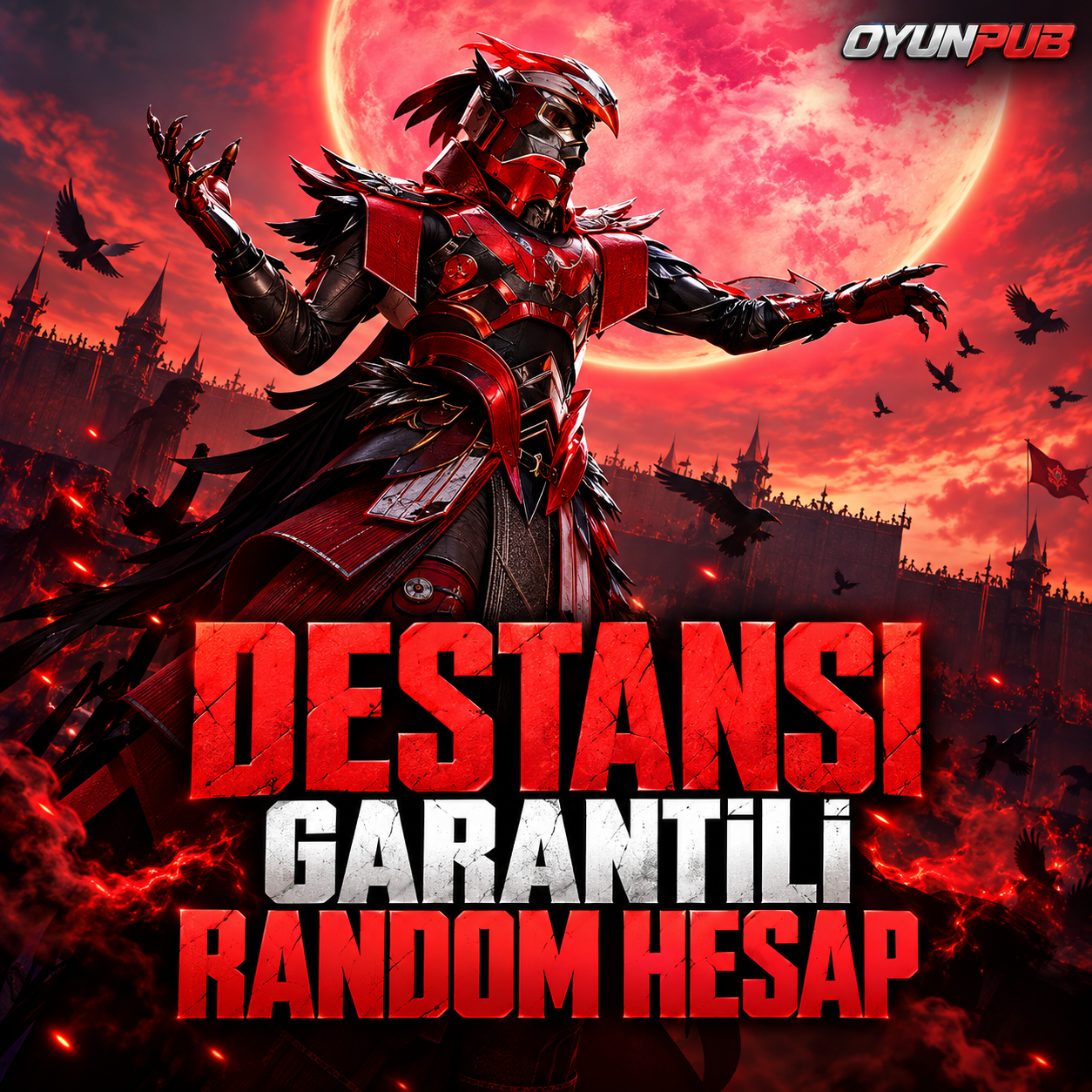 DESTANSI GARANTİLİ RANDOM HESAP