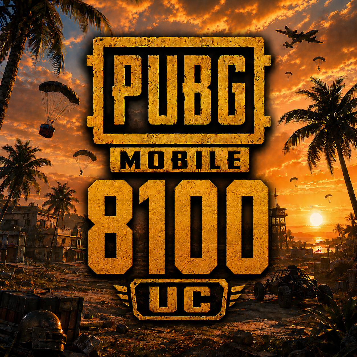 PUBG Mobile 8100 UC