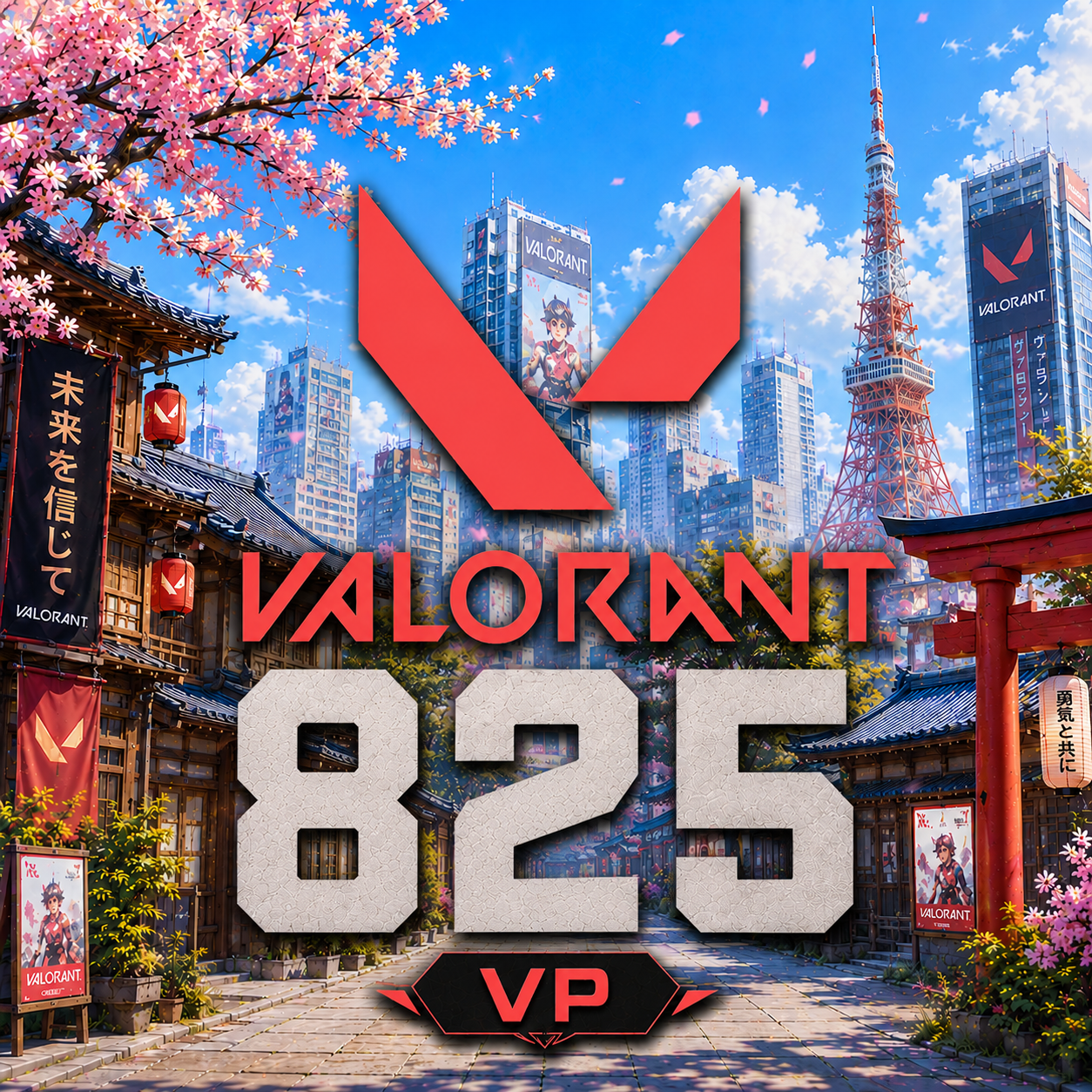 Valorant 825 VP