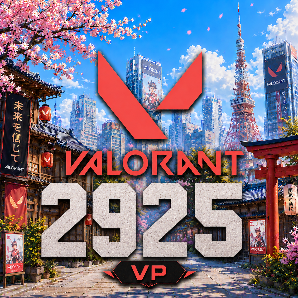 Valorant 2925 VP