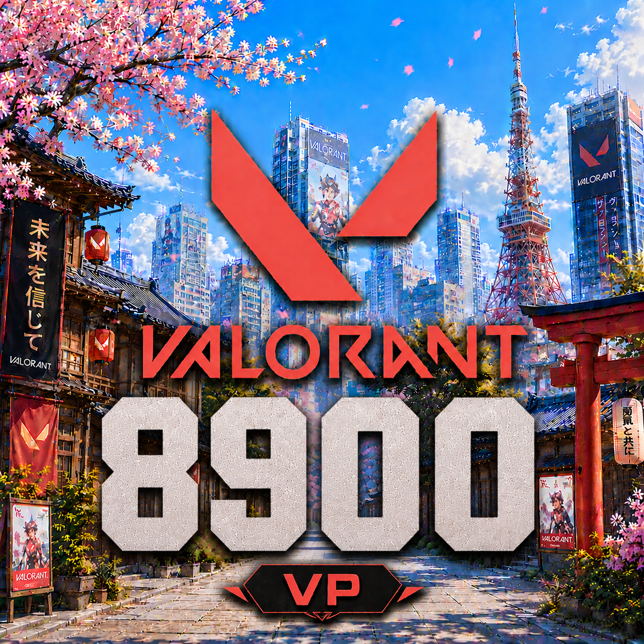 Valorant 8900 VP
